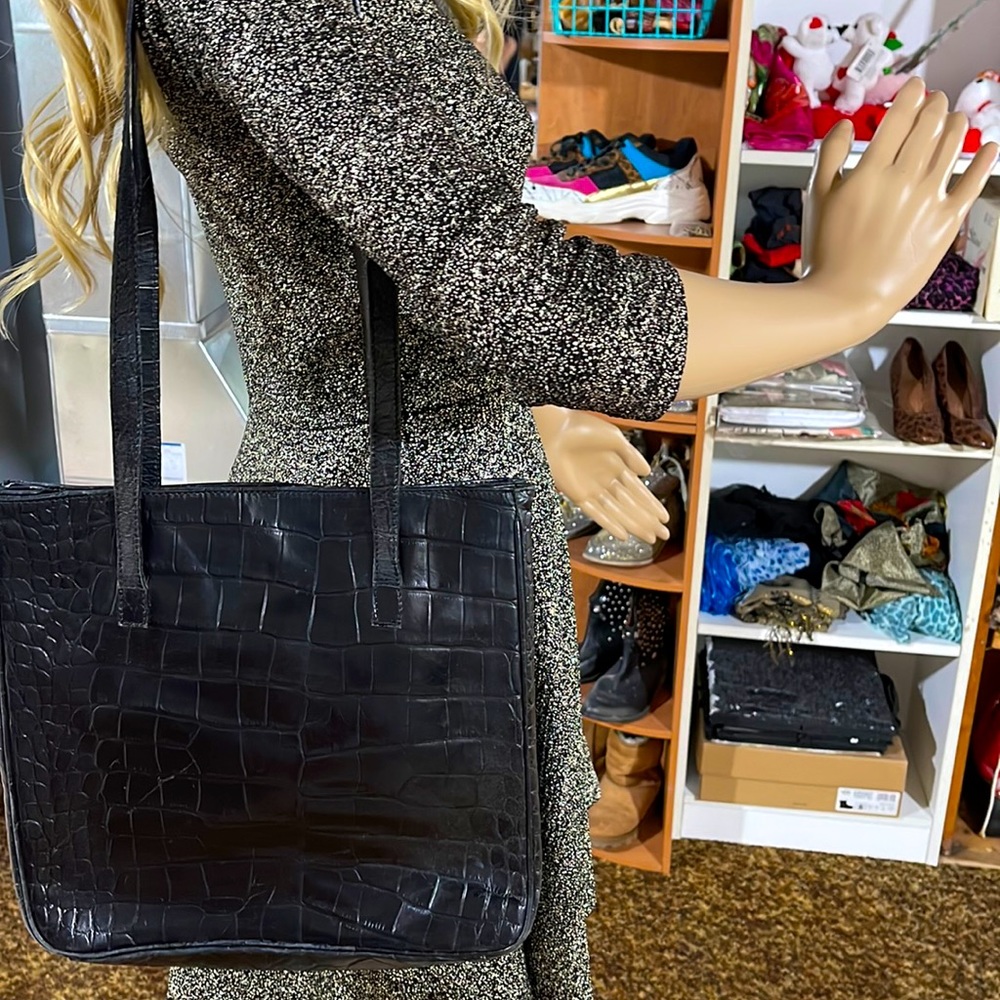 Lord & Taylor Vintage  Genuine Alligator Bag